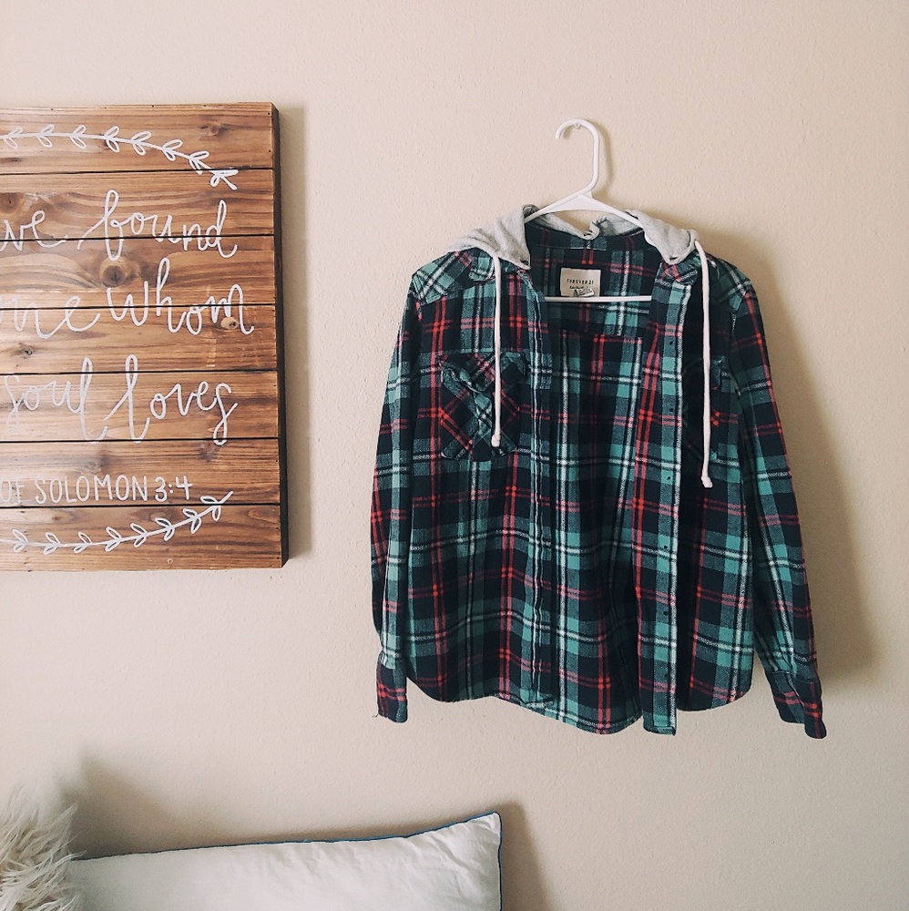 Forever 21 Flannel Jacket